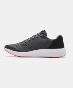 'Under Armour' Men's Charged Pursuit 2 SE - Pitch Grey / White 10 'Under Armour' Men's Charged Pursuit 2 SE - Pitch Grey / White