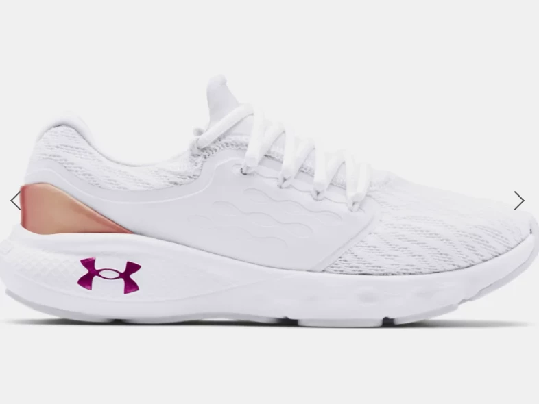 'Under Armour' Women's Charged Vantage Colorshift - White / Asteroid Pink 3 'Under Armour' Women's Charged Vantage Colorshift - White / Asteroid Pink