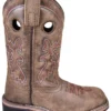 Smoky Mountain Boots 'Smoky Mountain' Children's Canyon Western Square Toe - Vintage Brown Kids