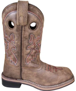 Smoky Mountain Boots 'Smoky Mountain' Youth Canyon Western Square Toe - Vintage Brown Kids