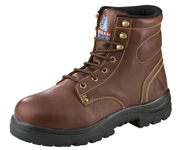 'Steel Blue' Men's 6" Argyle ESD Steel Toe - Brown / Oak 3 'Steel Blue' Men's 6" Argyle ESD Steel Toe - Brown / Oak