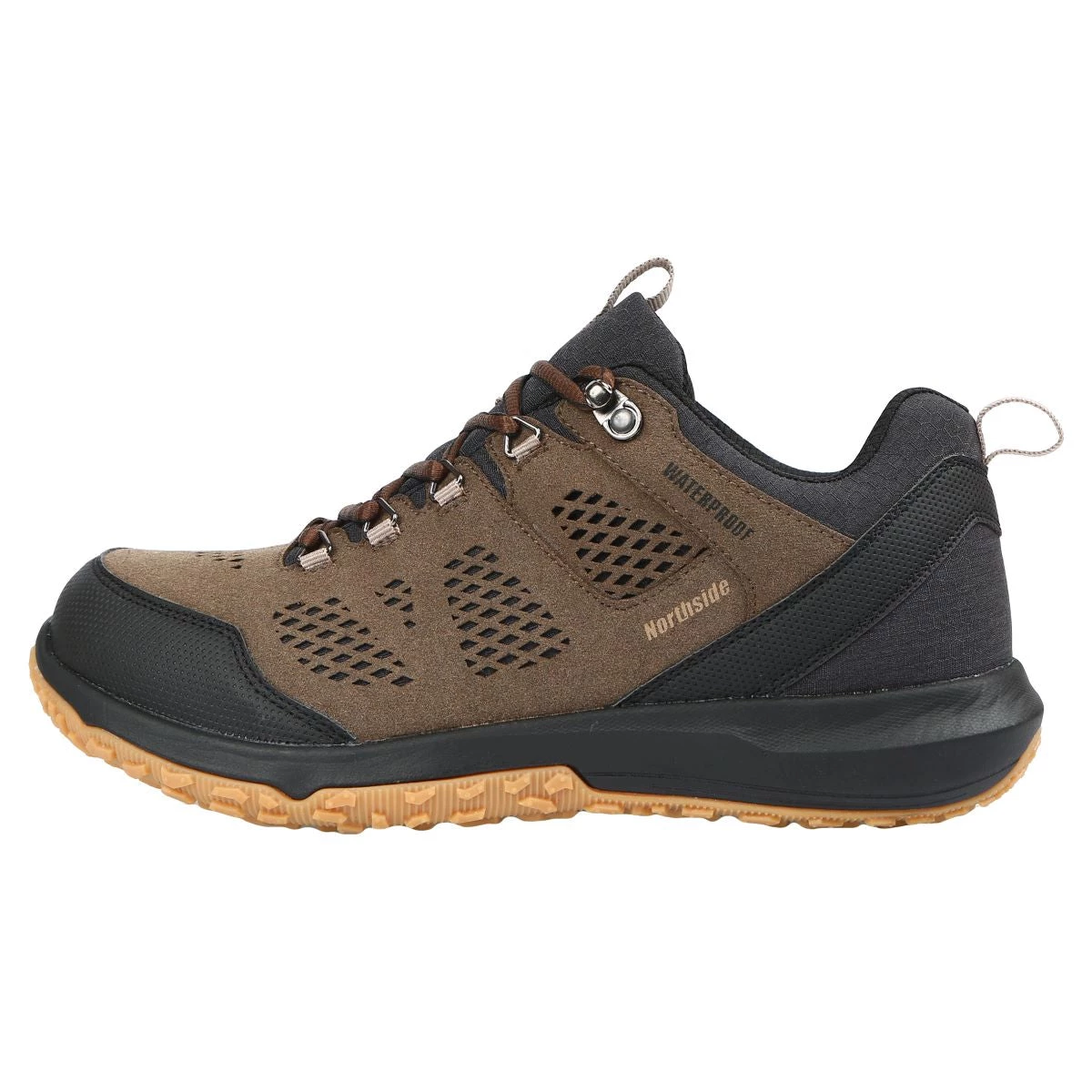 'Northside' Men's Benton WP Hiker - Brown / Black 8 'Northside' Men's Benton WP Hiker - Brown / Black
