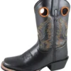 Smoky Mountain Boots 'Smoky Mountain' Children's Western Square Toe - Black Kids 2 Smoky Mountain Boots 'Smoky Mountain' Children's Western Square Toe - Black Kids