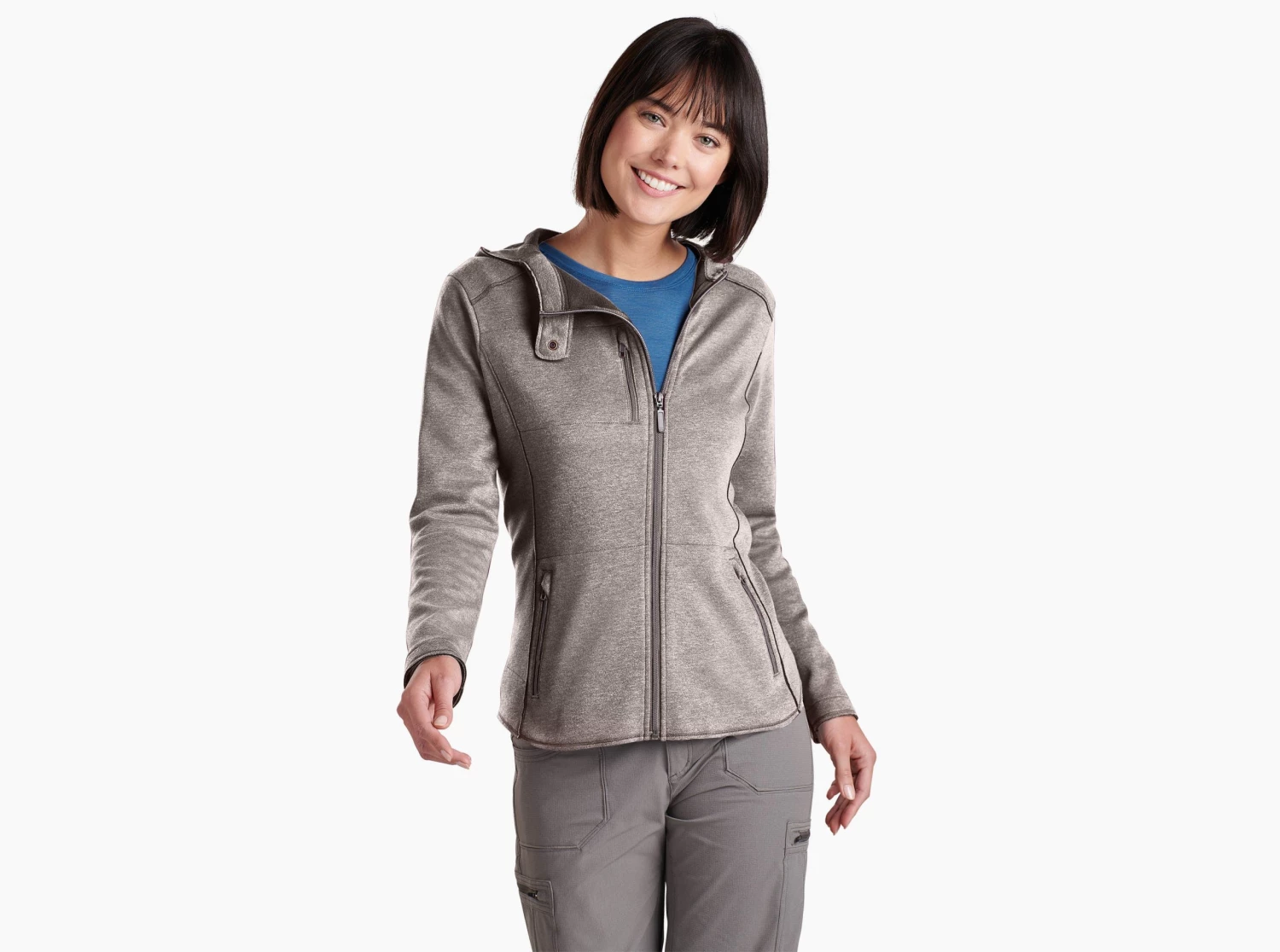 'Kuhl' Women's Freethinkr™ Hoody - Quartz 3 'Kuhl' Women's Freethinkr™ Hoody - Quartz