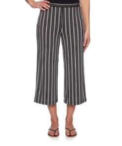 Women 'Ruby Rd' Tribes Vibes Knit Pant - Black / White