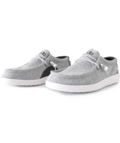 'Hey Dude' Men's Wally Free - Galaxy Grey