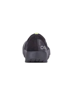 'OOFOS' Women's OOmg Low Slip On - Black / Black