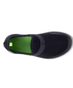 'OOFOS' Women's OOmg Low Slip On - Black / Black