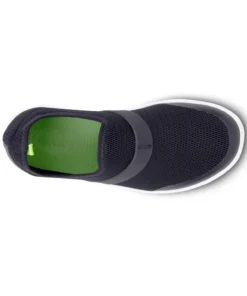'OOFOS' Women's OOmg Fibre Low Slip On - White / Black