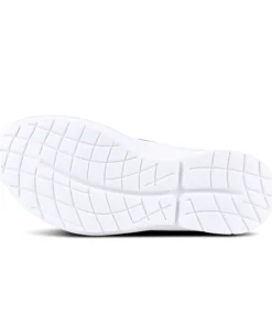'OOFOS' Women's OOmg Fibre Low Slip On - White / Black