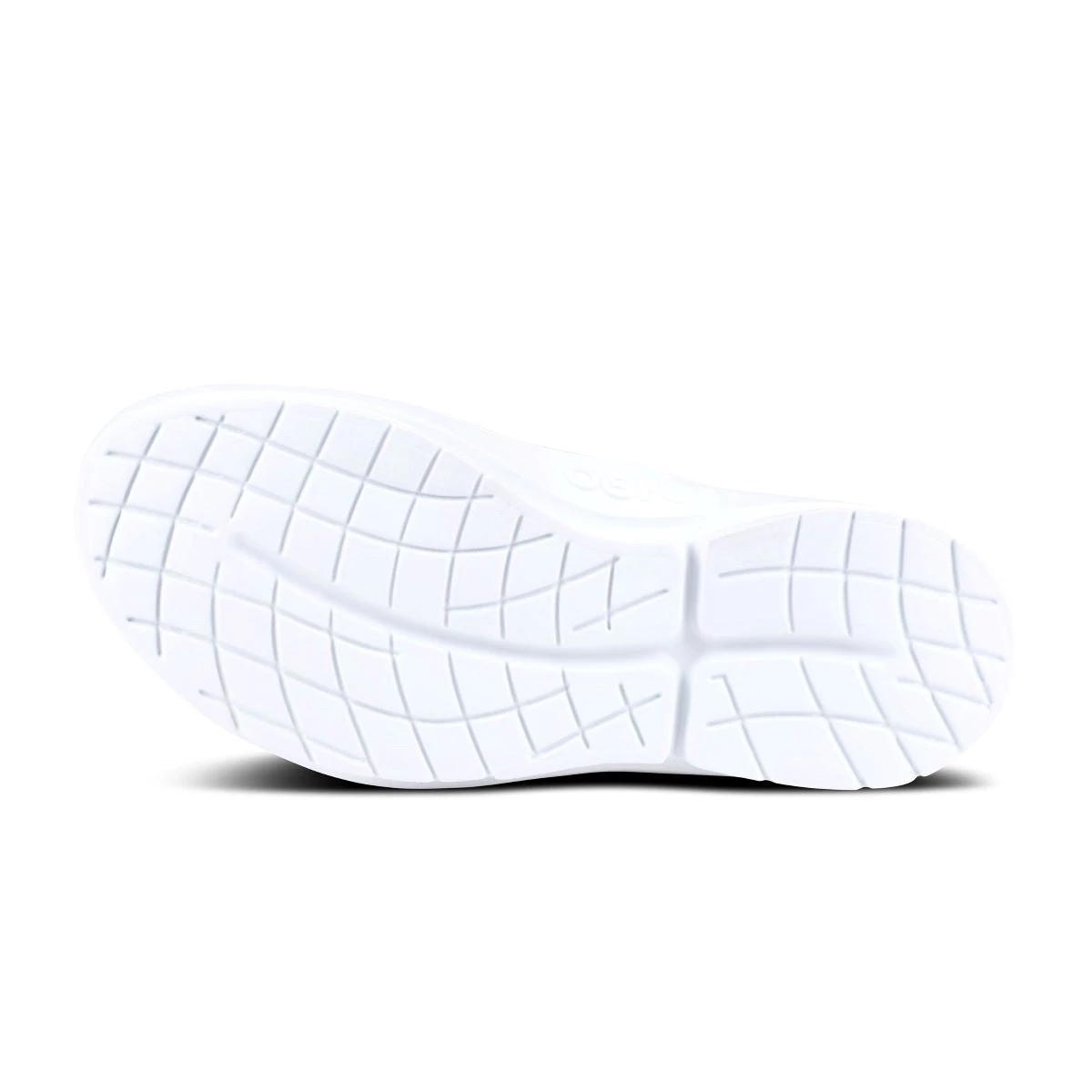 'OOFOS' Women's OOmg Low Slip On - White / Grey 6 'OOFOS' Women's OOmg Low Slip On - White / Grey