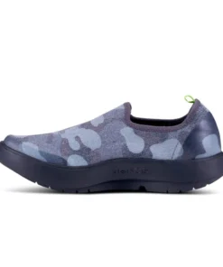 'OOFOS' Women's OOmg EeZee Low Shoe - Black / Grey Camo