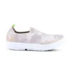 'OOFOS' Women's OOmg EeZee Low Shoe - White / Tan Camo