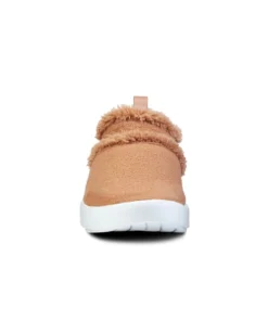 'OOFOS' Women's Oocoozie Low Shoe - White / Chestnut