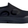 'OOFOS' Men's OOmg EeZee Low Shoe - Black / Black 1 'OOFOS' Men's OOmg EeZee Low Shoe - Black / Black