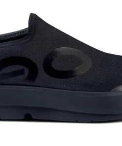 'OOFOS' Men's OOmg EeZee Low Shoe - Black / Black