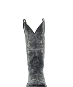 Corral Boot Co 'Corral' Women's 12" Embroidered Western - Black / Sand