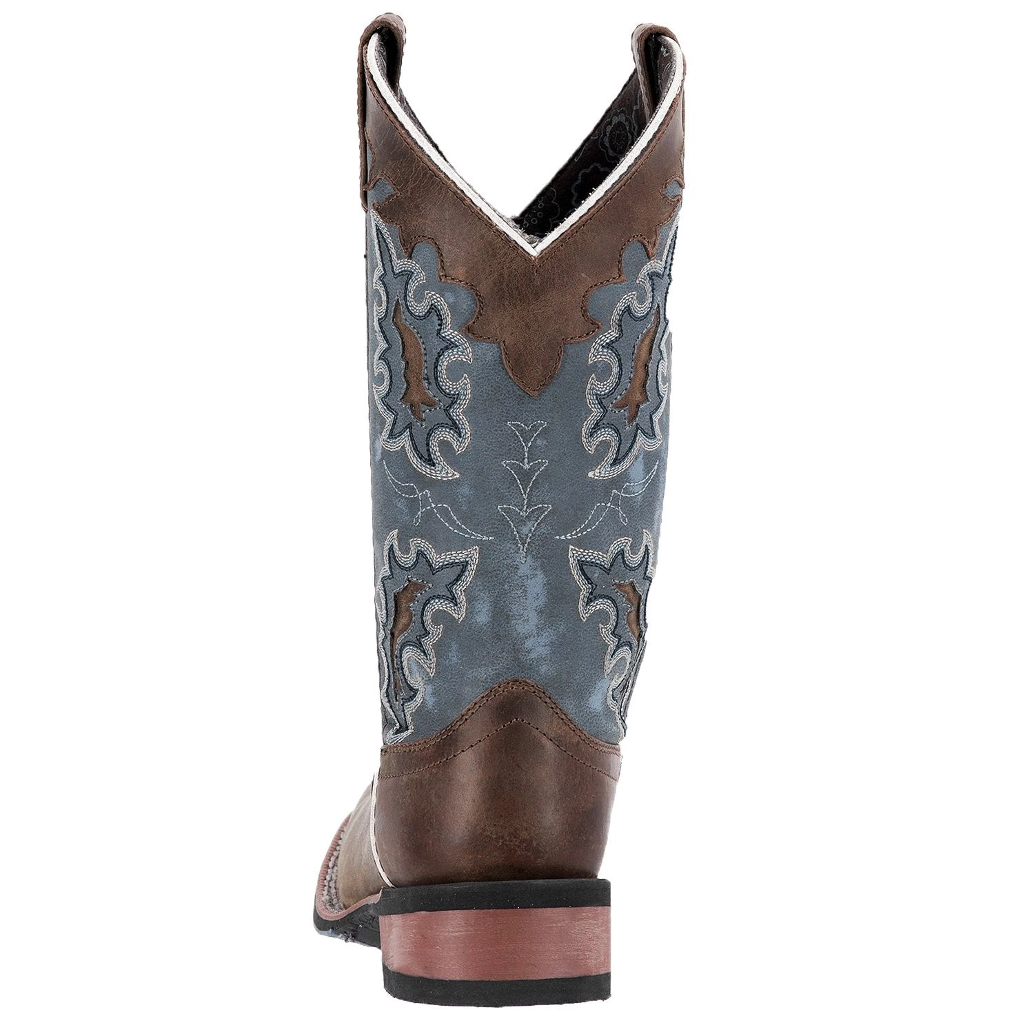 'Laredo' Women's 11" Isla Western Square Toe - Tan / Blue Denim 7 'Laredo' Women's 11" Isla Western Square Toe - Tan / Blue Denim