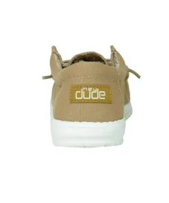 'Hey Dude' Wally Linen Youth - Tan 11 'Hey Dude' Wally Linen Youth - Tan