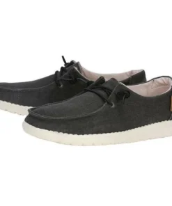 'Hey Dude' Women's Wendy Chambray - Off Black