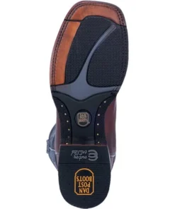 Dan Post Boot Co 'Dan Post' Men's 11" Winslow Square Toe - Dark Brown 12 Dan Post Boot Co 'Dan Post' Men's 11