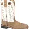 Smoky Mountain Boots 'Smoky Mountain' Women's Square Toe - Brown / Cream