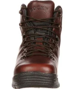 'Rocky' Men's 6" MobiLite WP Steel Toe - Dark Brown 12 'Rocky' Men's 6