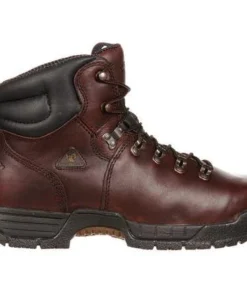 'Rocky' Men's 6" MobiLite WP Steel Toe - Dark Brown 11 'Rocky' Men's 6