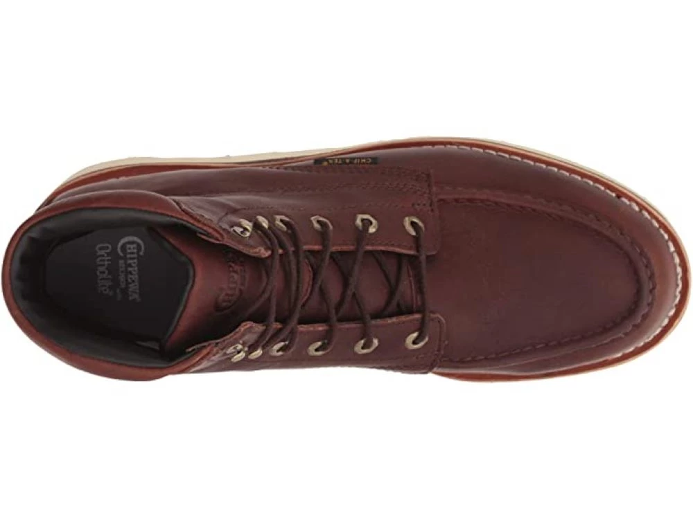 'Chippewa' Men's 6" Haystack EH WP Wedge Soft Toe - Brown 4 'Chippewa' Men's 6" Haystack EH WP Wedge Soft Toe - Brown