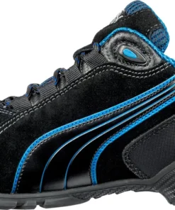 'Puma' Men's Rio Low ESD Safety Toe - Black / Blue