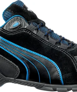 'Puma' Men's Rio Low ESD Safety Toe - Black / Blue 10 'Puma' Men's Rio Low ESD Safety Toe - Black / Blue