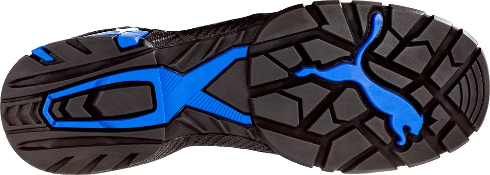 'Puma' Men's Rio Low ESD Safety Toe - Black / Blue 8 'Puma' Men's Rio Low ESD Safety Toe - Black / Blue