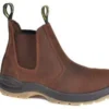 'Work Zone' Men's EH Slip On Steel Toe - Brown