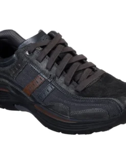 'Skechers' Men's Expended Manden Lace Up - Charcoal