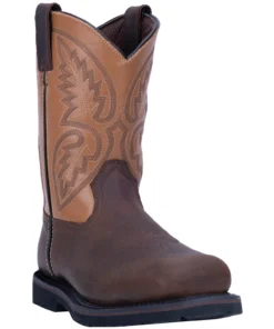 Dan Post Boot Co 'Laredo' Men's 11" Dax EH Steel Toe - Brown