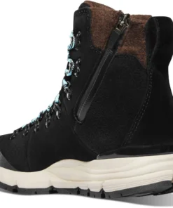 Danner Inc 'Danner' Women's 7" Arctic 600 WP 200 GR Side Zip - Black / Spark Blue 10 Danner Inc 'Danner' Women's 7