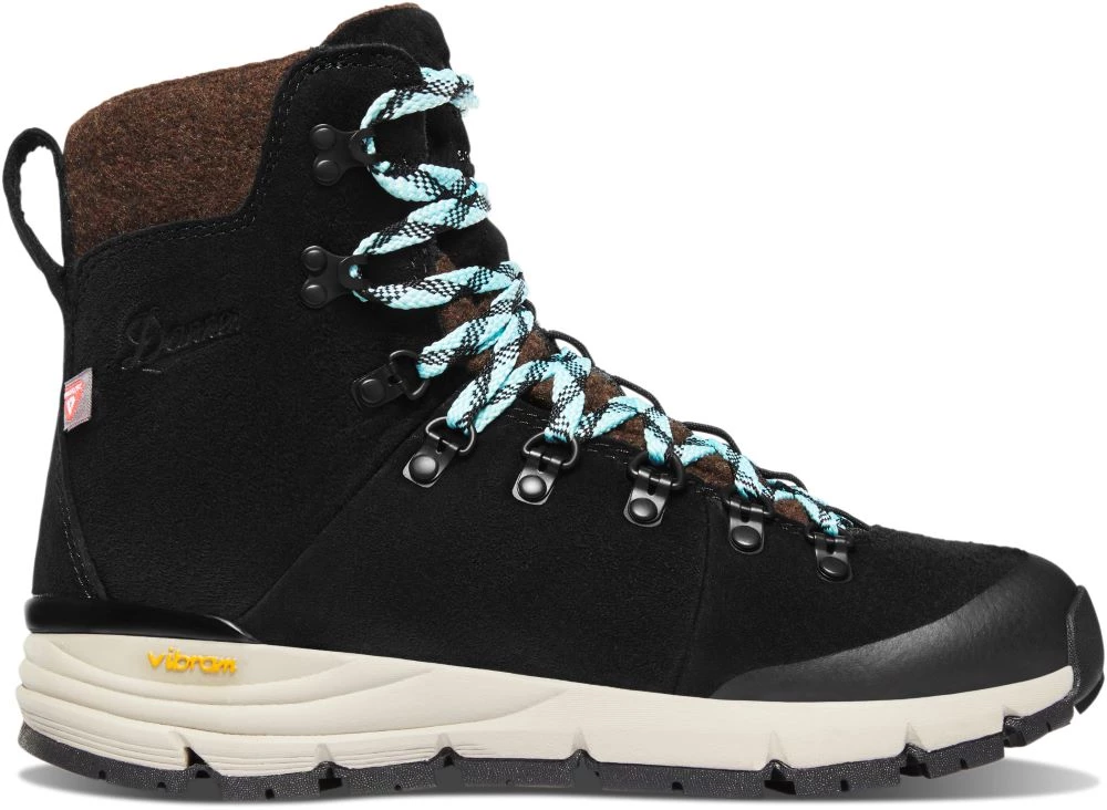 Danner Inc 'Danner' Women's 7" Arctic 600 WP 200 GR Side Zip - Black / Spark Blue 3 Danner Inc 'Danner' Women's 7" Arctic 600 WP 200 GR Side Zip - Black / Spark Blue