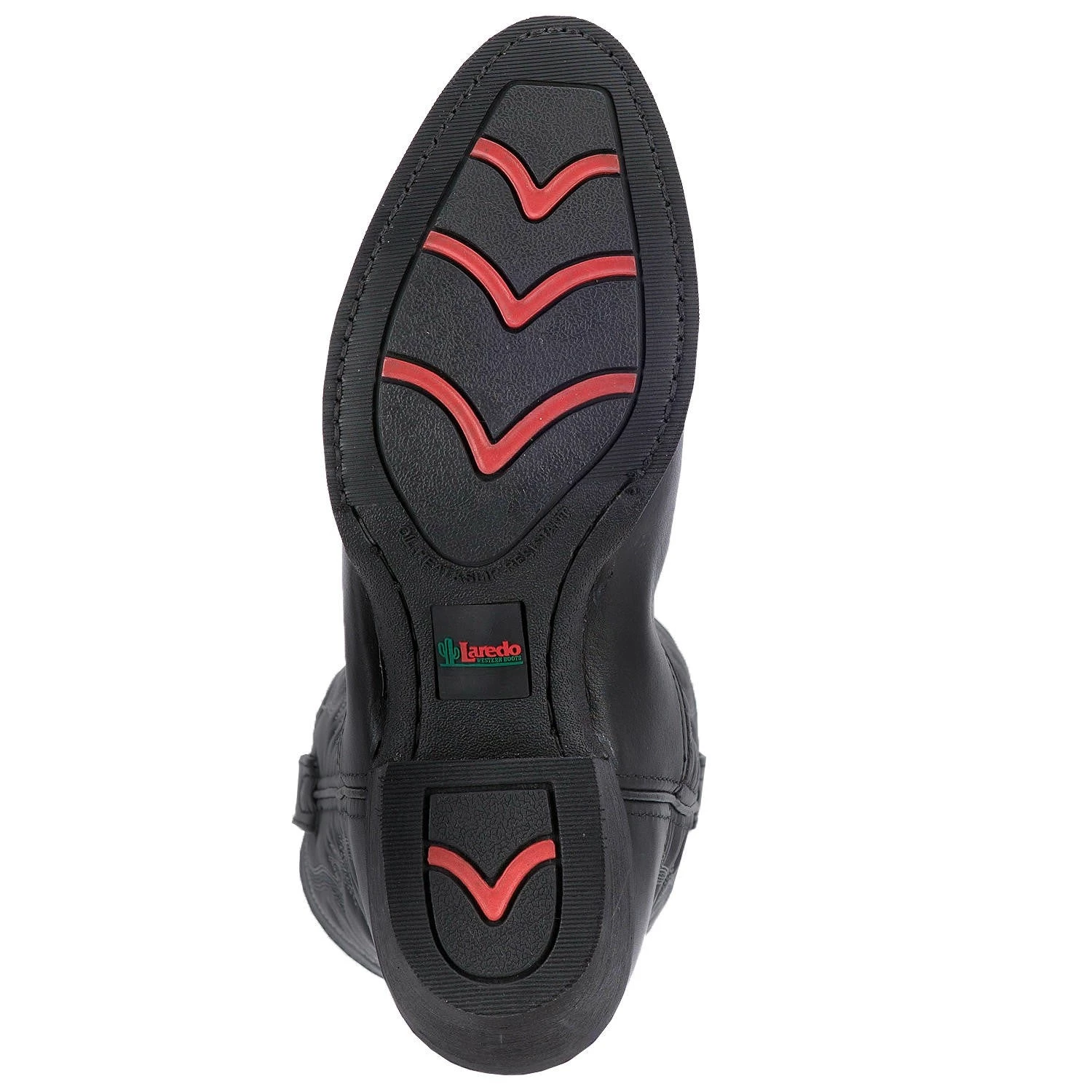 'Laredo' Men's 12" Birchwood Western Round Toe - Black 4 'Laredo' Men's 12" Birchwood Western Round Toe - Black