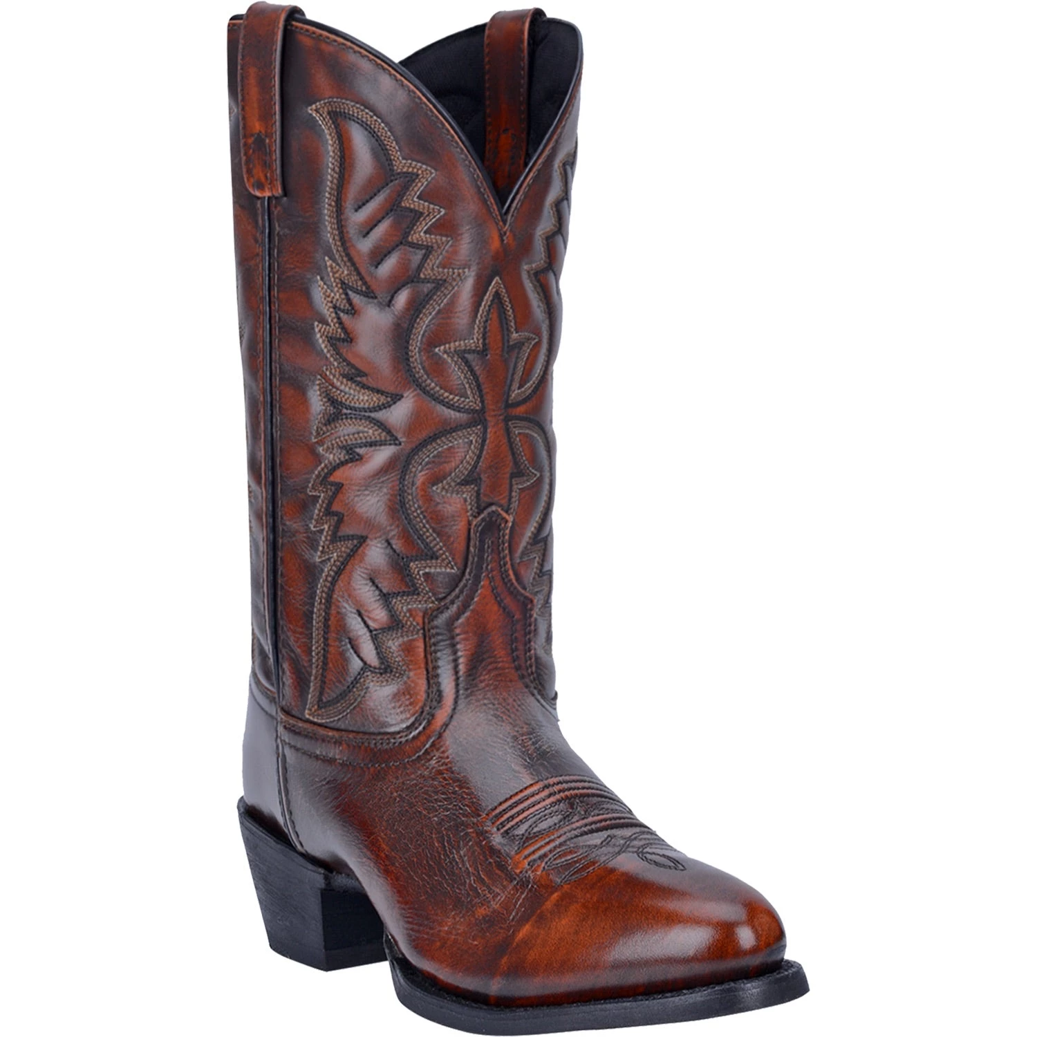 'Laredo' Men's 12" Birchwood Western Round Toe - Brown / Oryx 8 'Laredo' Men's 12" Birchwood Western Round Toe - Brown / Oryx