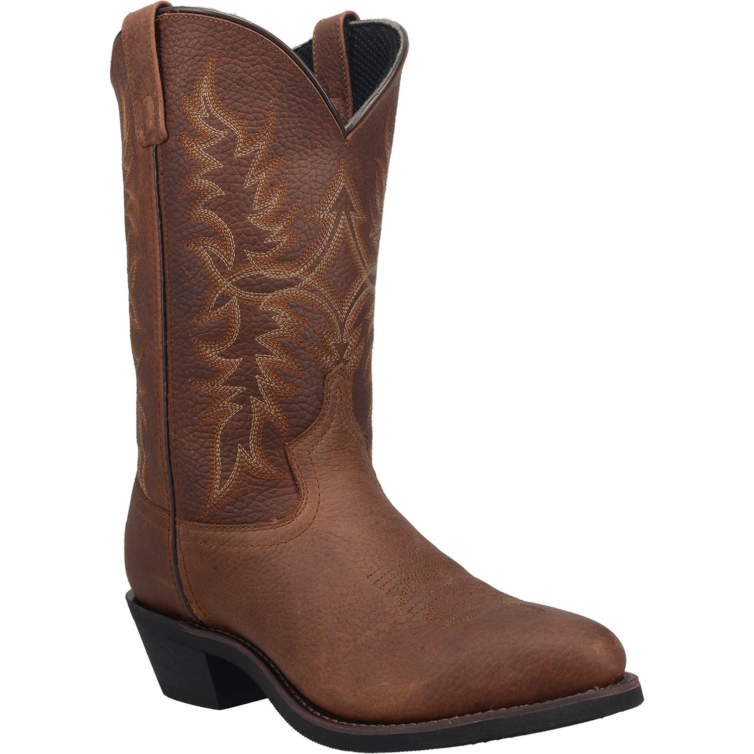 'Laredo' Men's 12" Saw Mill Western Round Toe - Brown 8 'Laredo' Men's 12" Saw Mill Western Round Toe - Brown
