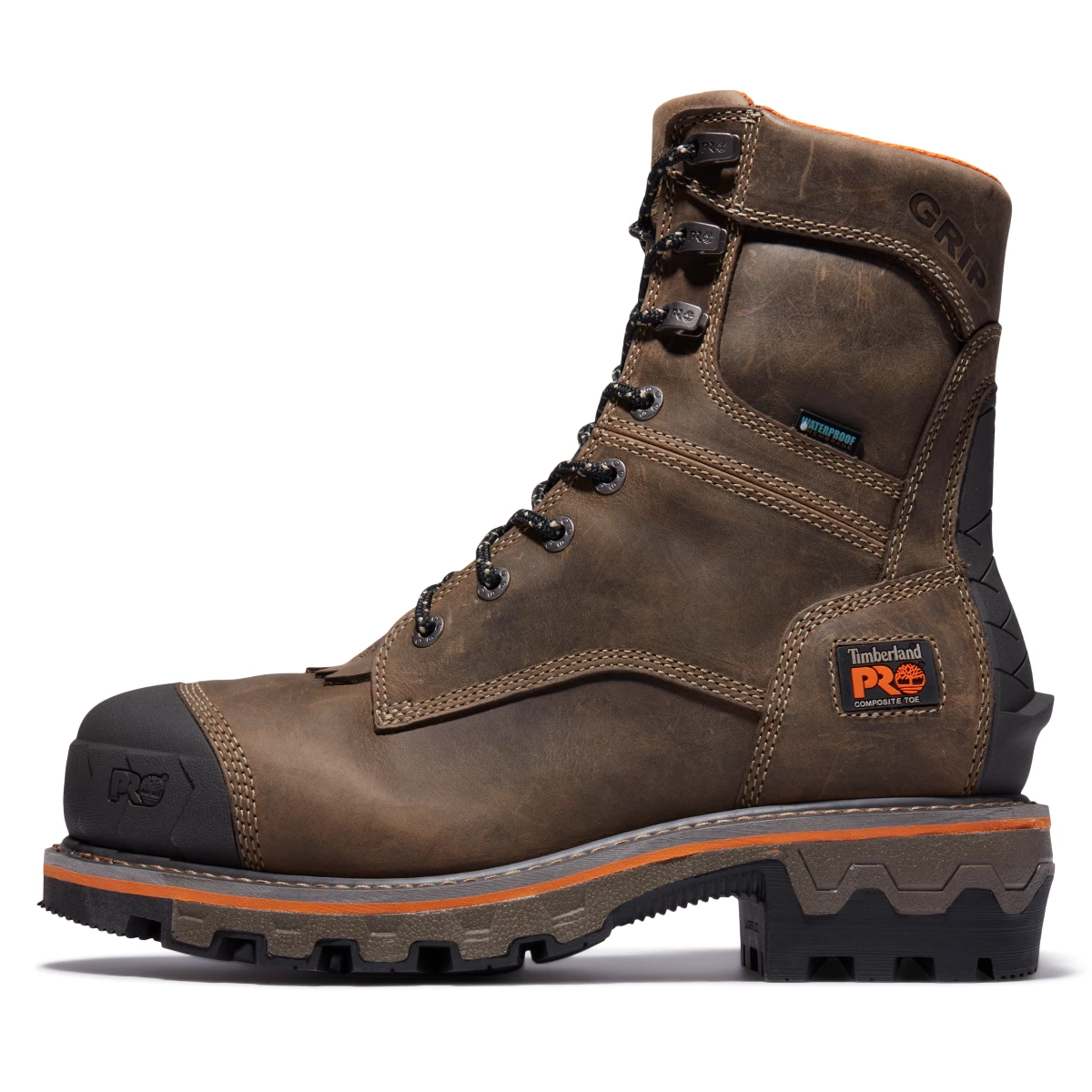'Timberland Pro' Men's 8" Boondock Heavy Duty EH WP Comp Toe - Turkish Coffee 5 'Timberland Pro' Men's 8" Boondock Heavy Duty EH WP Comp Toe - Turkish Coffee