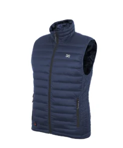 'Fieldsheer' Men's Heated Summit Vest - Navy