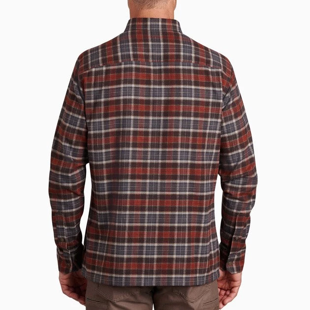 'Kuhl' Men's Dillingr Flannel Shirt - Redwood 4 'Kuhl' Men's Dillingr Flannel Shirt - Redwood