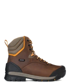 'Bogs' Men's 8" Bedrock WP Insulated Comp Toe - Brown / Gray / Black