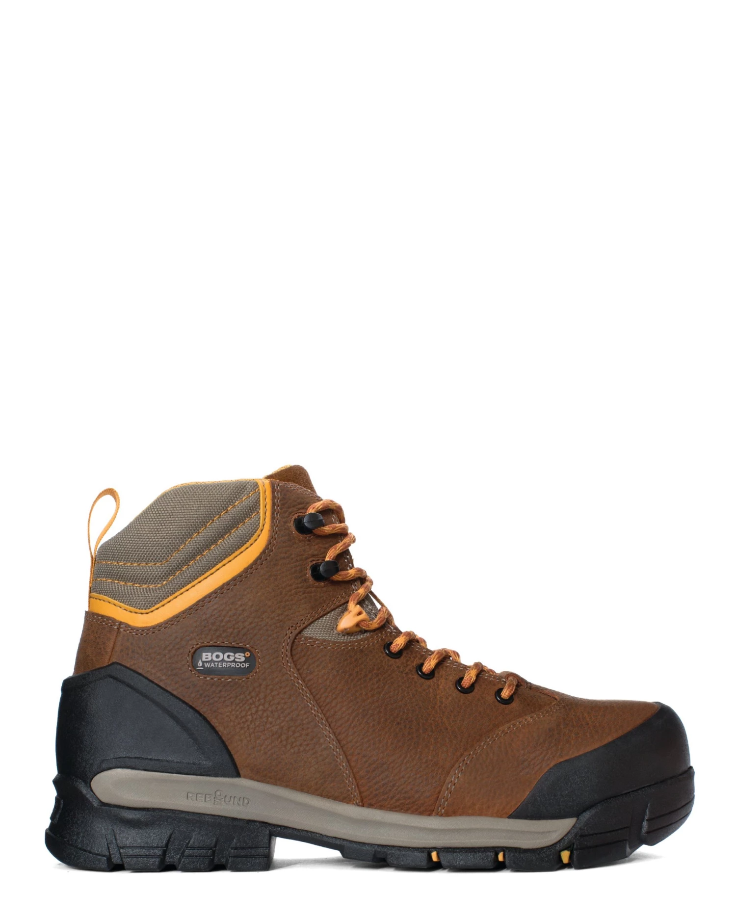 'Bogs' Men's 6" Bedrock WP Comp Toe - Brown 3 'Bogs' Men's 6" Bedrock WP Comp Toe - Brown