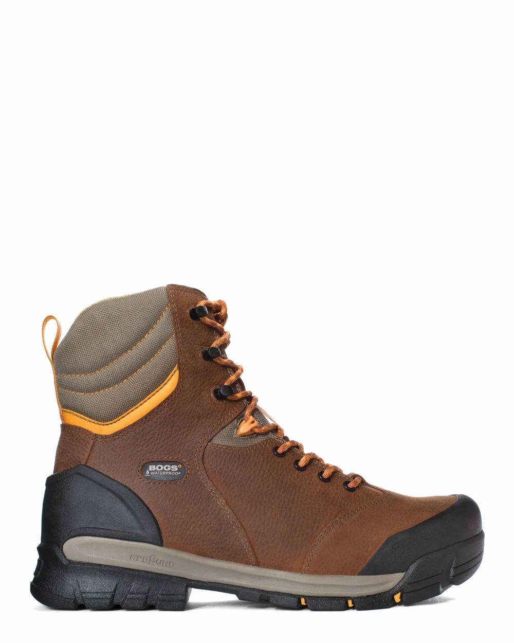 'Bogs' Men's 8" Bedrock EH WP Comp Toe - Brown 3 'Bogs' Men's 8" Bedrock EH WP Comp Toe - Brown