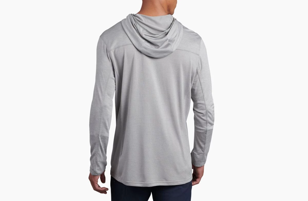 'Kuhl' Men's Engineered™ Hoody - Cloud Gray 4 'Kuhl' Men's Engineered™ Hoody - Cloud Gray