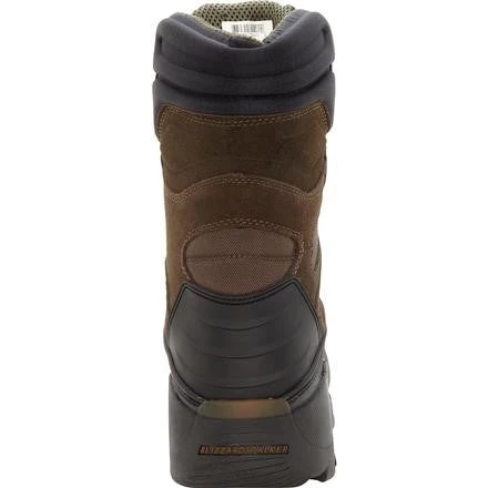 'Rocky' Men's BlizzardStalker 1200GR Insulated WP Steel Toe - Brown / Black 6 'Rocky' Men's BlizzardStalker 1200GR Insulated WP Steel Toe - Brown / Black