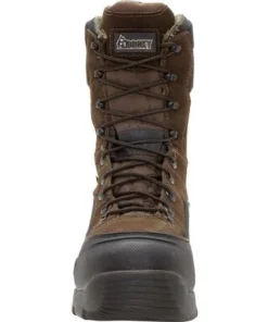 'Rocky' Men's BlizzardStalker 1200GR Insulated WP Steel Toe - Brown / Black 10 'Rocky' Men's BlizzardStalker 1200GR Insulated WP Steel Toe - Brown / Black