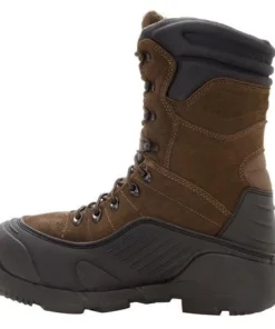 'Rocky' Men's BlizzardStalker 1200GR Insulated WP Steel Toe - Brown / Black